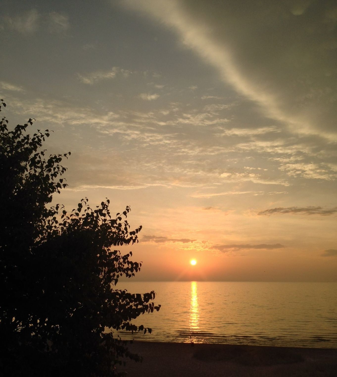Racine sunrise